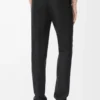 Pantalones de lana y seda Negro Pantalones de lana y seda Negro