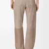 Pantalones de piel de cabra anteada. Beige oscuro. Pantalones de piel de cabra anteada. Beige oscuro.