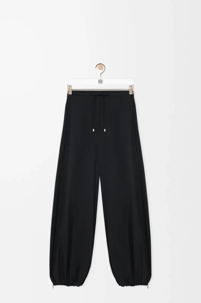 Pantalones de tejido técnico Negro Pantalones de tejido técnico Negro