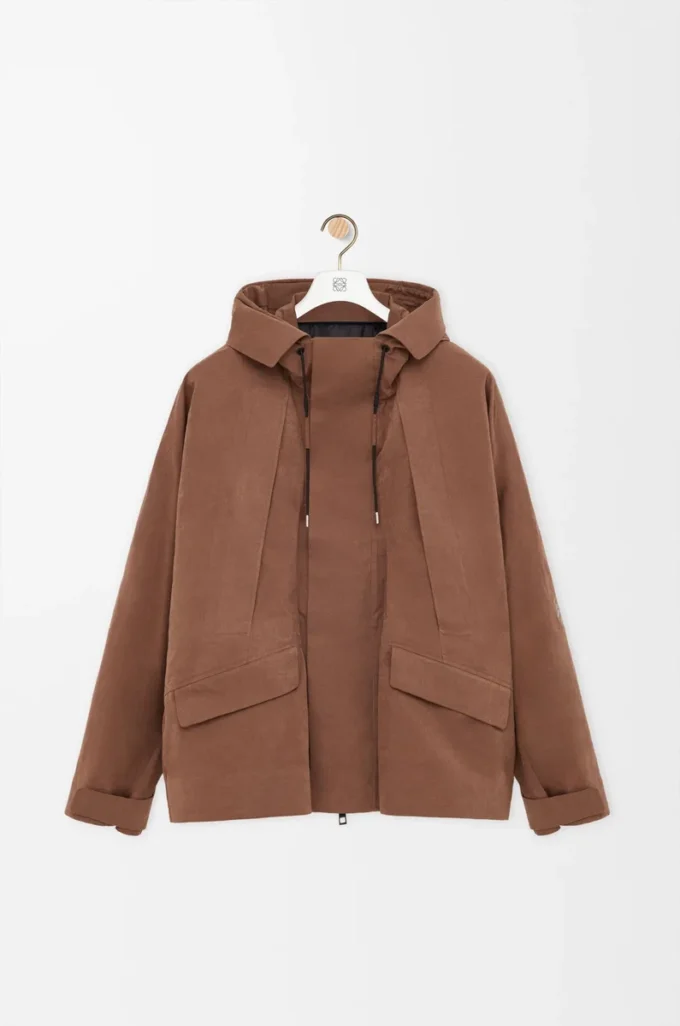 Parka corta de algodón técnico Toffee Parka corta de algodón técnico Toffee