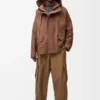 Parka corta de algodón técnico Toffee Parka corta de algodón técnico Toffee
