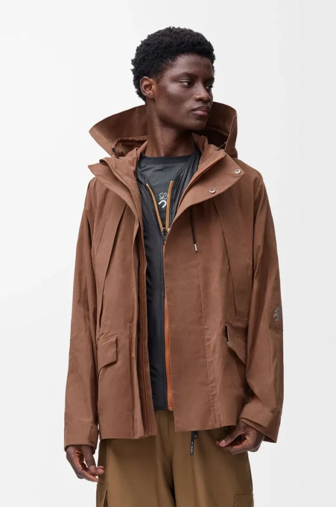 Parka corta de algodón técnico Toffee Parka corta de algodón técnico Toffee