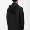 Sobrecamisa con capucha de algodón Negro