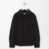 Sobrecamisa en piel de oveja marrón oscuro/marrón oscuro Sobrecamisa en piel de oveja marrón oscuro/marrón oscuro