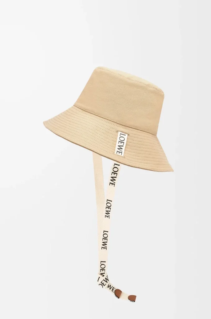 Sombrero de pescador en lona Sand
