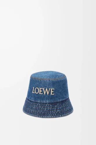 Sombrero de pescador LOEWE en denim Denim Blue