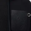 Sudadera con capucha de corte holgado en algodón negro