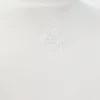 Top de manga larga en modal Blanco Top de manga larga en modal Blanco