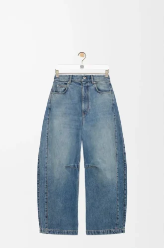 Vaqueros acampanados de denim Denim lavado