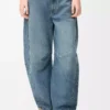 Vaqueros acampanados de denim Denim lavado Vaqueros acampanados de denim Denim lavado