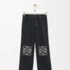 Vaqueros baggy Anagram en denim Negro Vaqueros baggy Anagram en denim Negro