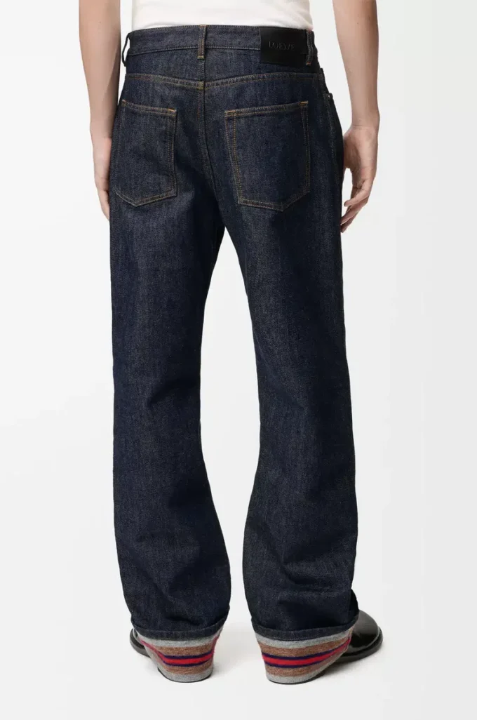 Vaqueros con vuelta en denim Denim crudo/azul Vaqueros con vuelta en denim Denim crudo/azul