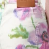 Vaqueros en denim Blanco/Rosa Vaqueros en denim Blanco/Rosa