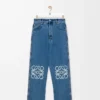Vaqueros holgados Anagram en denim azul medio.