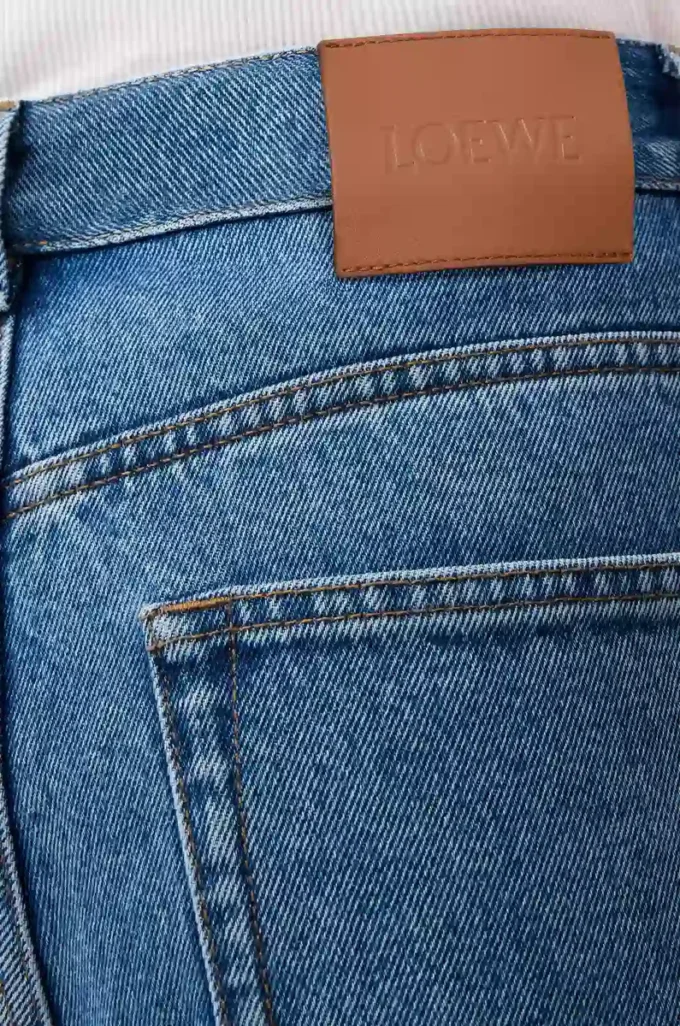Vaqueros holgados Anagram en denim azul medio.