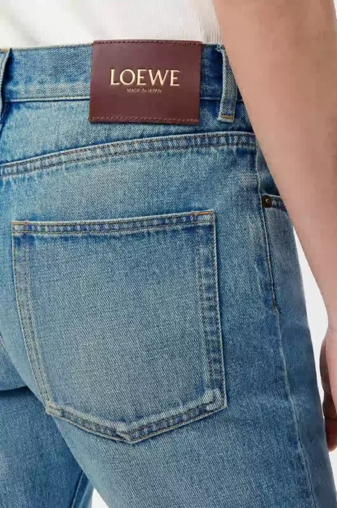 Vaqueros slim de denim azul vintage Vaqueros slim de denim azul vintage