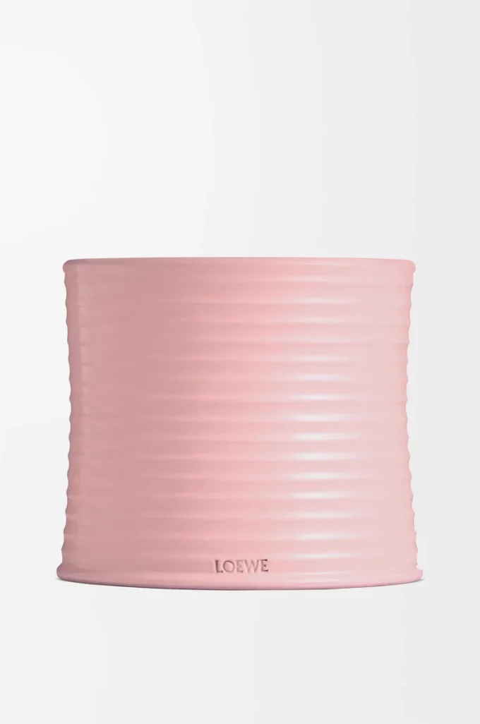 Vela grande de hiedra rosa claro Vela grande de hiedra rosa claro