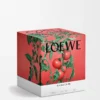 Vela grande Tomato Leaves, color rojo