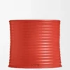 Vela grande Tomato Leaves, color rojo