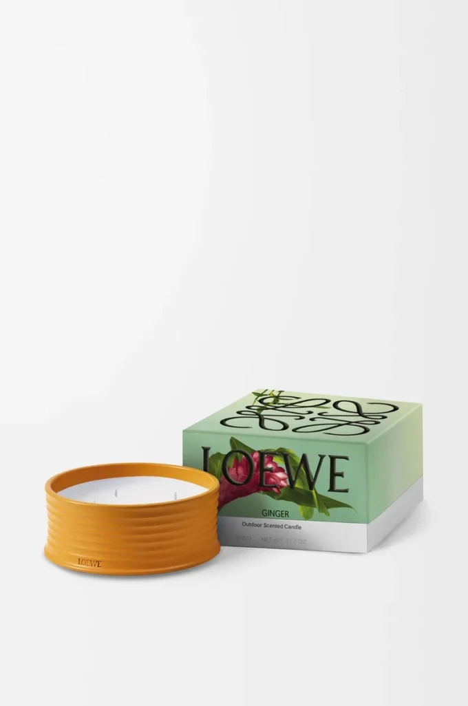 Vela para exteriores Ginger Orange Vela para exteriores Ginger Orange