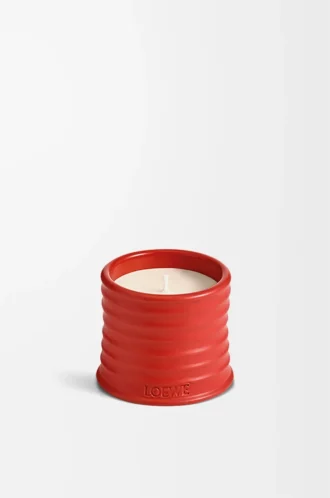 Vela pequeña de hojas de tomate Roja