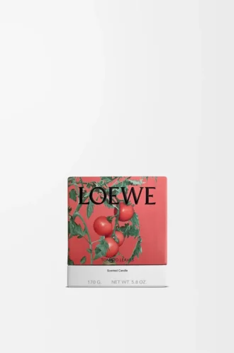 Vela pequeña de hojas de tomate Roja
