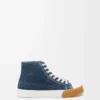 Zapatillas altas Bloc en denim Denim lavado Zapatillas altas Bloc en denim Denim lavado