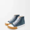 Zapatillas altas Bloc en denim Denim lavado Zapatillas altas Bloc en denim Denim lavado