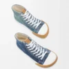 Zapatillas altas Bloc en denim Denim lavado Zapatillas altas Bloc en denim Denim lavado