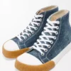 Zapatillas altas Bloc en denim Denim lavado Zapatillas altas Bloc en denim Denim lavado