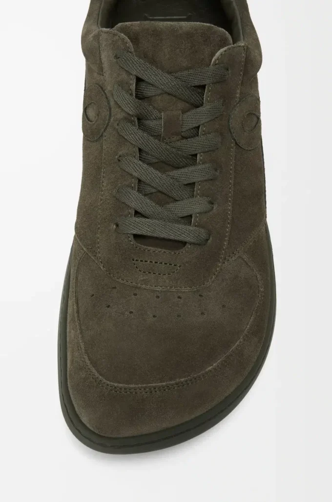 Zapatillas Jambo de ante de piel de becerro Verde oliva Zapatillas Jambo de ante de piel de becerro Verde oliva