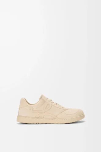 Zapatillas Jambo en ante de becerro Oat Milk