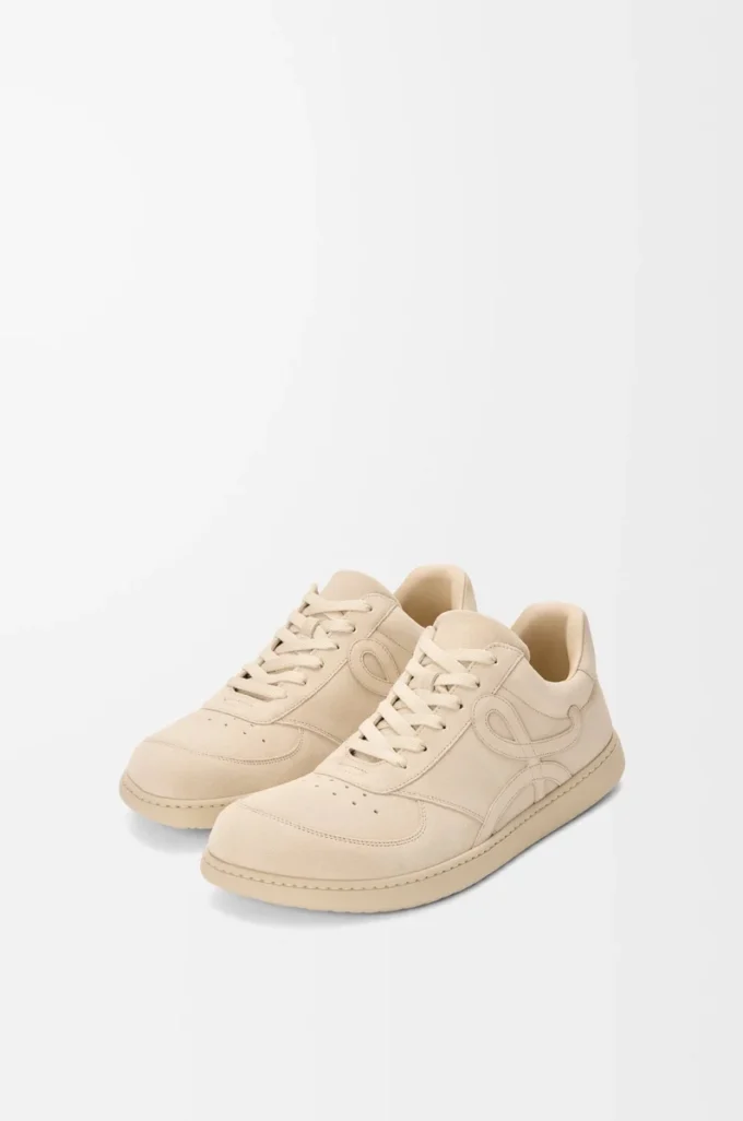Zapatillas Jambo en ante de becerro Oat Milk Zapatillas Jambo en ante de becerro Oat Milk