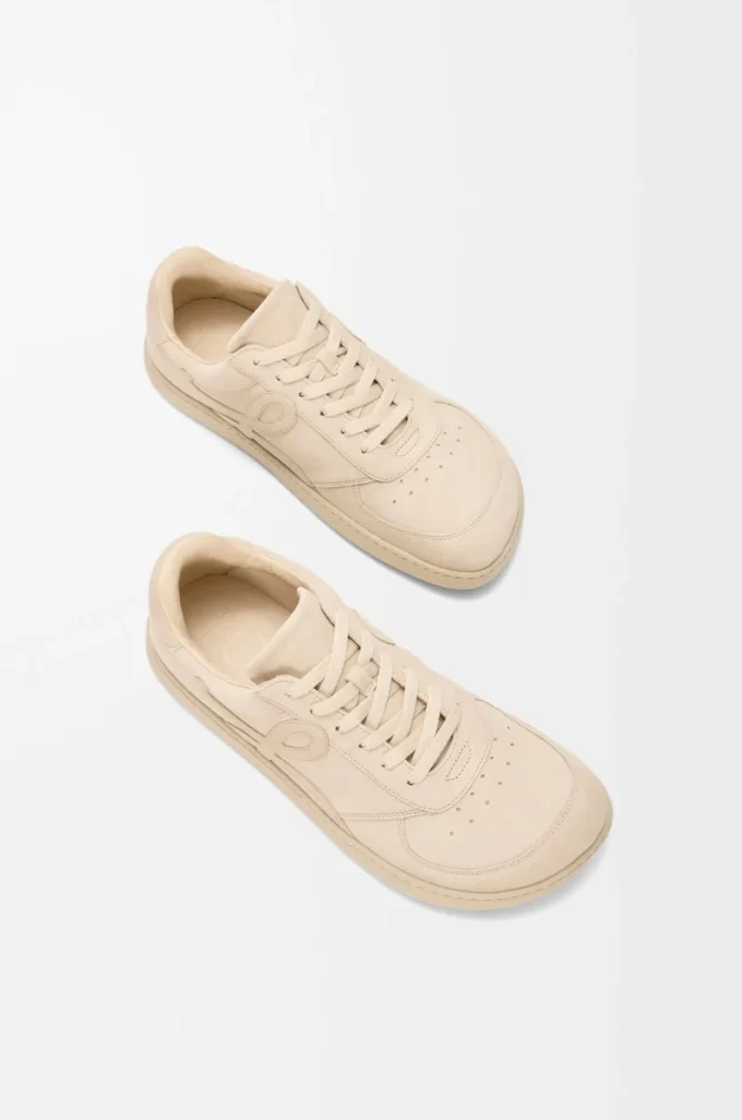 Zapatillas Jambo en ante de becerro Oat Milk Zapatillas Jambo en ante de becerro Oat Milk