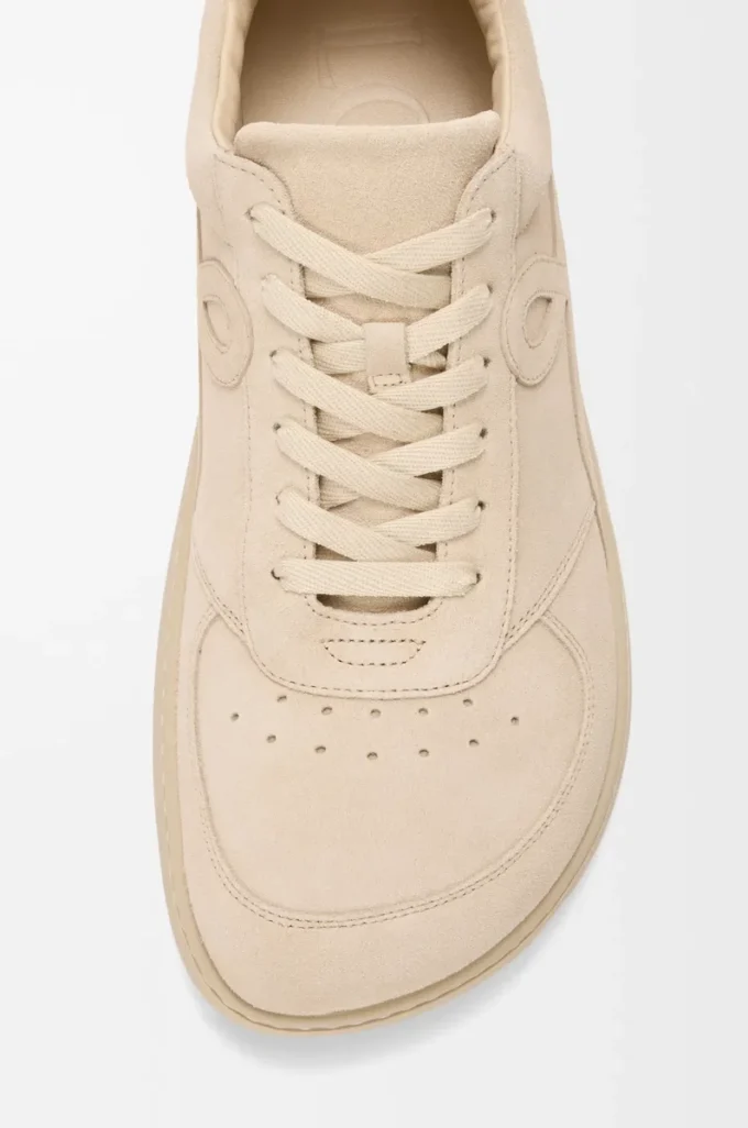 Zapatillas Jambo en ante de becerro Oat Milk Zapatillas Jambo en ante de becerro Oat Milk