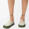Zapatillas Rio de ante y rafia Gris claro Zapatillas Rio de ante y rafia Gris claro