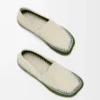 Zapatillas Rio de ante y rafia Gris claro Zapatillas Rio de ante y rafia Gris claro