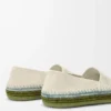 Zapatillas Rio de ante y rafia Gris claro Zapatillas Rio de ante y rafia Gris claro
