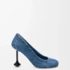 Zapatos de salón Toy en denim denim lavado Zapatos de salón Toy en denim denim lavado