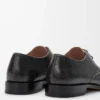 Zapatos derby Campo en piel de becerro craquelada Negro/Crema Zapatos derby Campo en piel de becerro craquelada Negro/Crema
